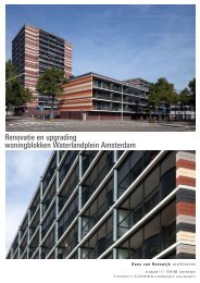 Renovatie en upgrading woningblokken Waterlandplein Amsterdam