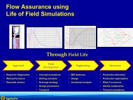 Flow assurance using life of fild simulations Ole J ... - Aker Solutions