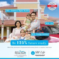 Smart Money_Brochure_2 - SBI Life Insurance