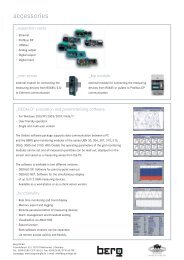 Product catalog measurement network analyzer - Berg