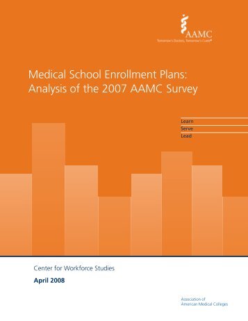 Medical School Enrollment Plans 2007 - Association of American ...