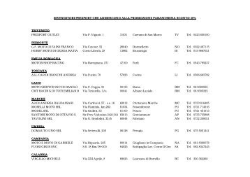 rivenditori paraschiena prexport.pdf - Motociclismo