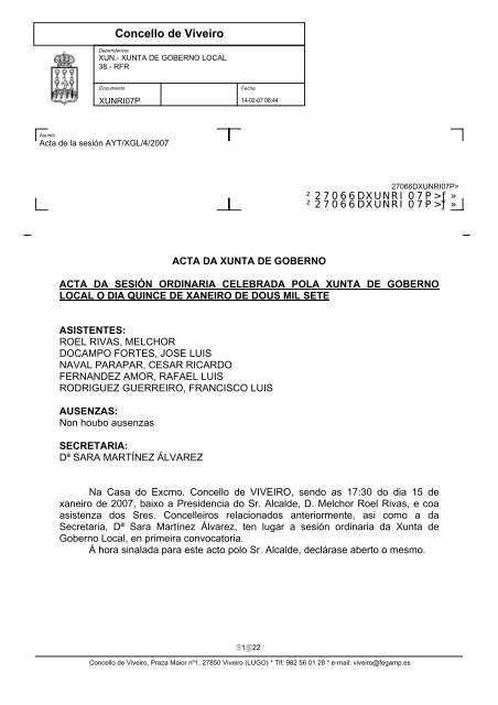 Tipo de Documento de Identificacin (1) - Concello de Viveiro