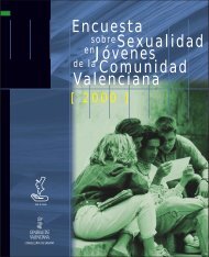 Encuesta sobreSexualidad de la Comunidad Valenciana enJÃ³venes