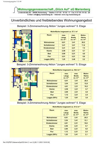 Download als - Wohnungsgenossenschaft Glück Auf eG Marienberg