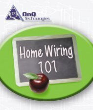 What is the OnQ Home Wiring System? - Communications Supply ...