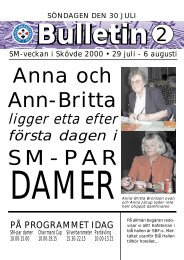 Söndag - till SBF