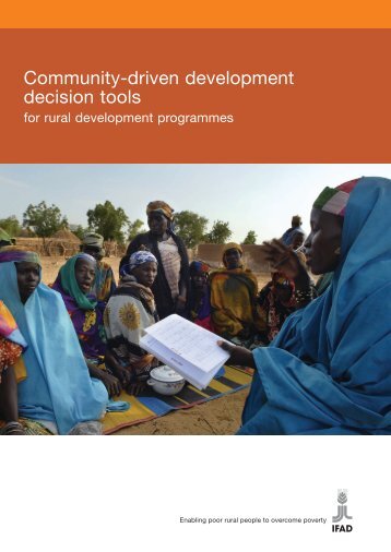 Community-driven development decision tools for rural - IFAD