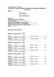 Formularul AP 0.1 â M 123 DECLARATIA DE ESALONARE A ...