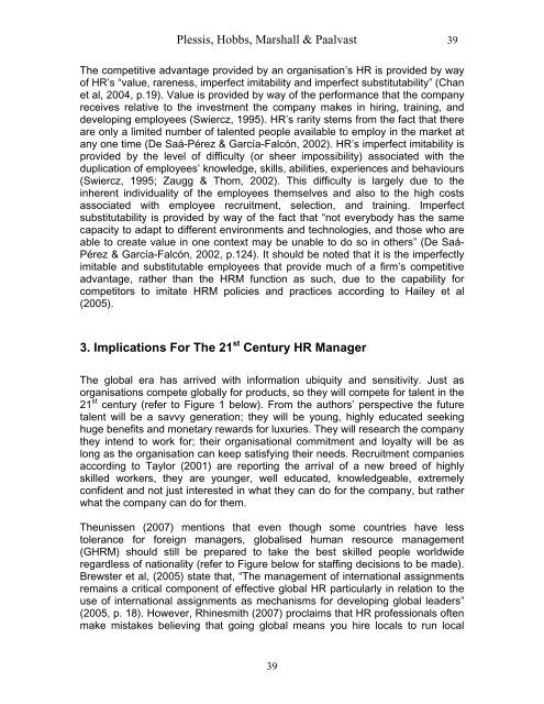 Human Resource Functions And Activities In The 21stCentury To ...