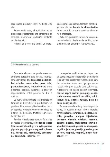 Manual de AgroforesterÃƒÂ­a - Instituto del Bien Comun