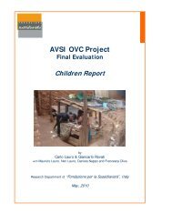 AVSI OVC Project Final Evaluation Children Report