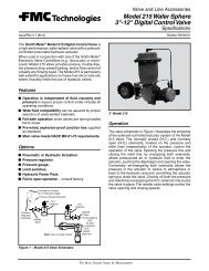 SS03010 - Measurement Solutions - FMC Technologies