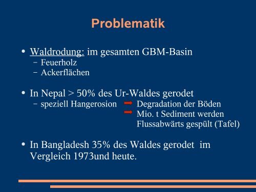 Hochwasserschutz in Bangladesh - TomBlog