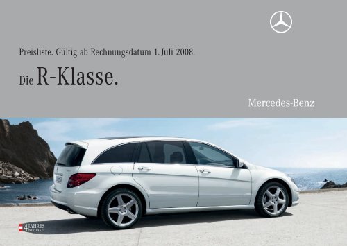 Die R - Klasse. - Mercedes Benz