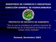 zona libre de petroleo - Ministerio de Comercio e Industrias