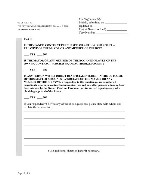 Relationship Disclosure Form - OrangeCountyFl.net