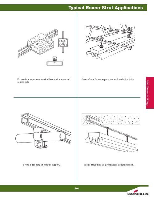 Cooper B-Line Strut Systems - Dixie Construction Products