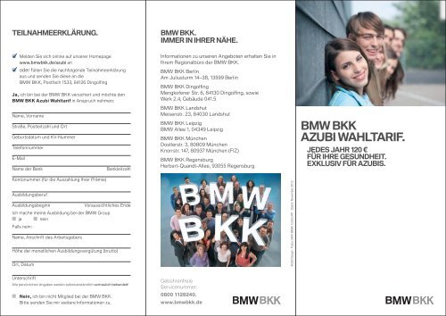 Flyer_Azubi Wahltarif.pdf - BMW BKK