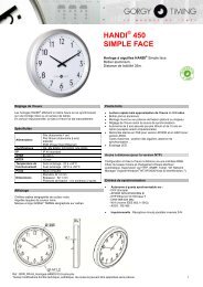 HANDI 450 SIMPLE FACE - Gorgy Timing