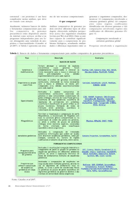 Biotecnologia CiÃªncia & Desenvolvimento - nÂº 37 1