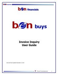 Invoice Inquiry User Guide - Office of the Vice President for Finance ...