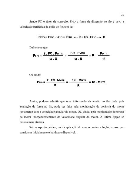 proposta de sistema de controle para mÃƒÂ¡quina de fio diamantado ...