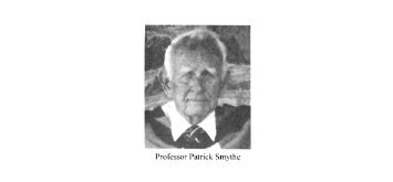 Professor Patrick Smythe - Pietermaritzburg Local History