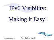 Easy IPv6: Instant6 - gogoNET LIVE!