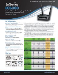 ECB300 Datasheet - EnGenius Technologies