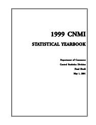 1999 Statistical Yearbook - pacificweb.org