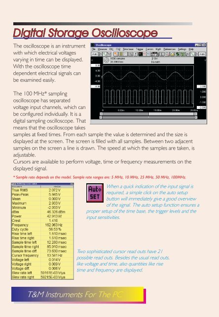 Handyscope HS3 - TiePie engineering