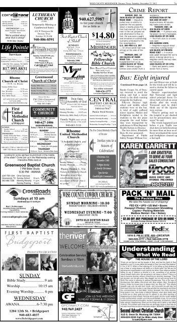 12-22-2012-Weekend - Wise County Messenger