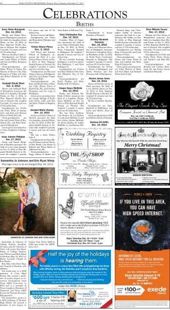 12-22-2012-Weekend - Wise County Messenger