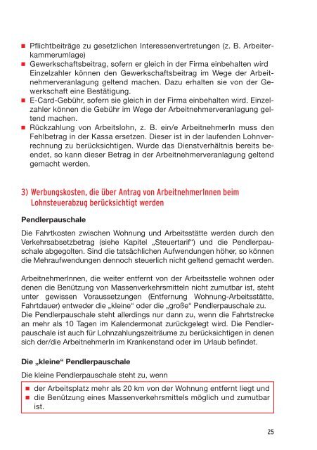 Steuer sparen 2007 (pdf 1,4 mb) - AK - Tirol