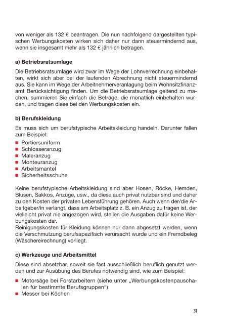 Steuer sparen 2007 (pdf 1,4 mb) - AK - Tirol