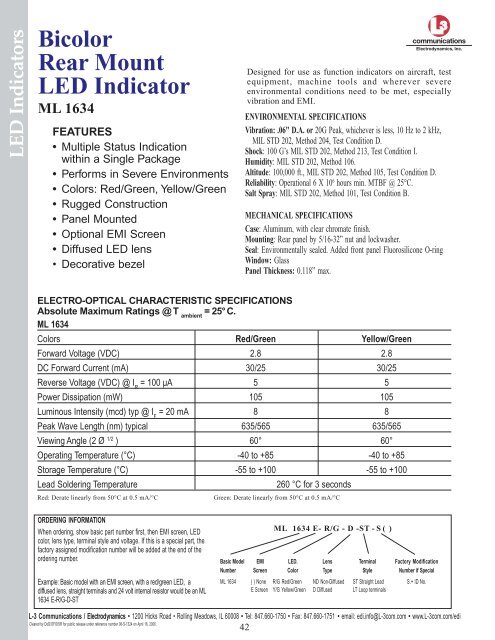 L-3-EDI ML1634.pdf - L-3 Communications