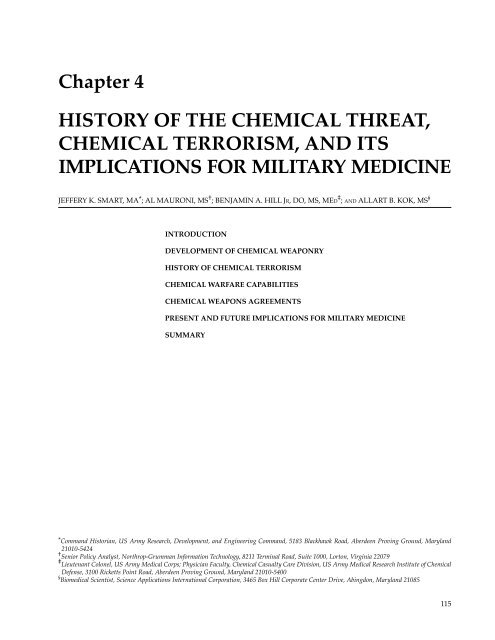 Medical Aspects of Chemical Warfare (2008) - The Black Vault