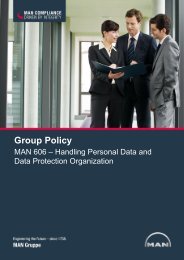 Group Policy - MAN Brand Portal