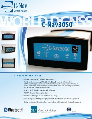 c-nav 3050 - Geometrics.com