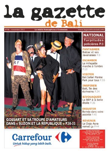Téléchargez la Gazette au format PDF - La Gazette de Bali