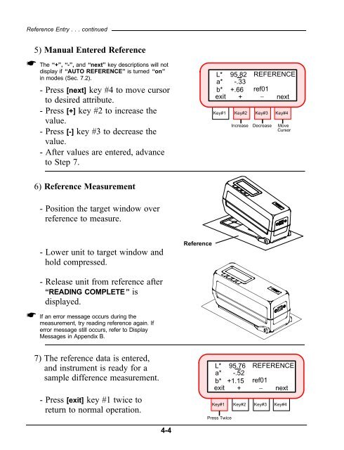 SP88/SP98 Spectrophotometer Operating Manual ... - X-Rite