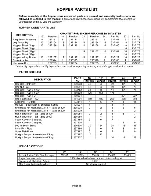 198937 SSK Stiffened INSTALLATION INSTRUCTIONS.pdf - Westeel