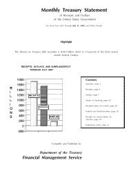 Monthly Treasury Statement - Financial Management Service ...