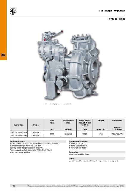 Fire pumps, turrets, foam proportioning systems ... - Ziegler S doo