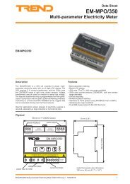 Iqlvav Lonmark Terminal Unit Controller Data Sheet Trend