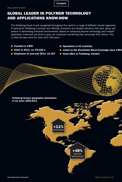 Annual report 2011 - Trelleborg