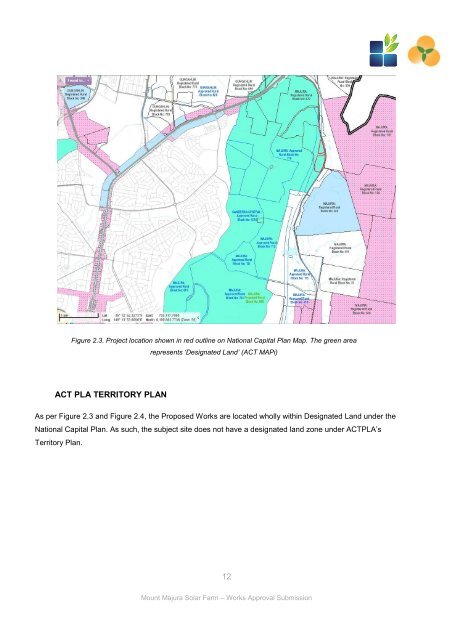 Mount Majura Solar Farm - the National Capital Authority