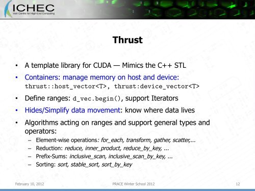 CUDA Libraries and MPI+OpenMP+CUDA - Prace Training Portal