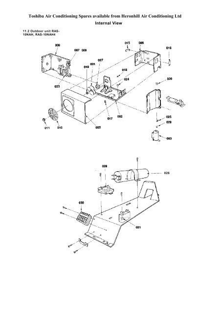 Toshiba Air Conditioning Spares available from Heronhill Air ...